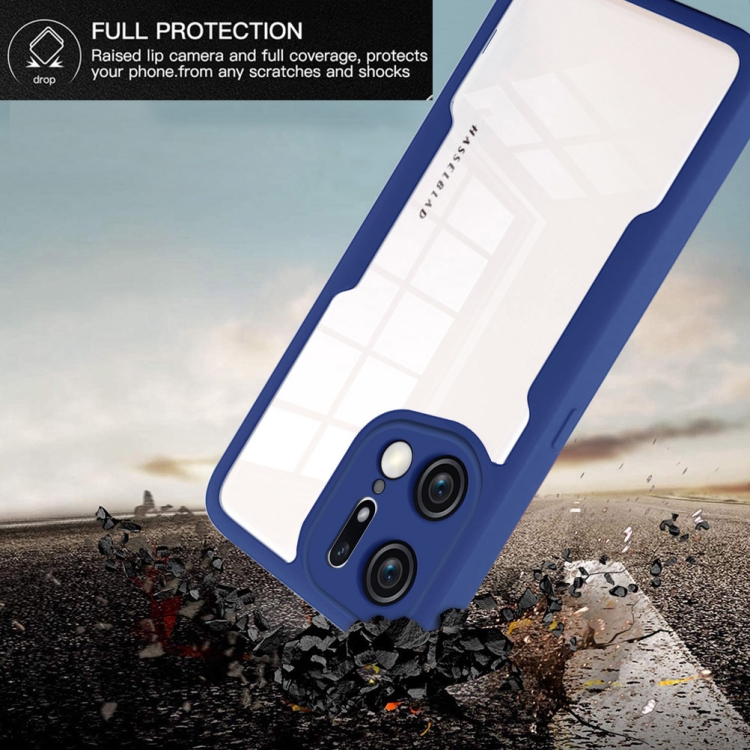 Custodia TingYR Per Oppo Find X5 Pro Con Supporto Pieghevole: Antiurto Doppio Strato TPU/PC, Protezione Rinforzata Agli Angoli (Rosso) - 2