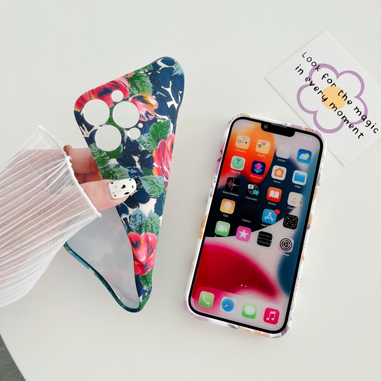 For iPhone 12 Small Floral TPU Phone Case(A) For iPhone 12 Small Floral TPU Phone Case(A)
