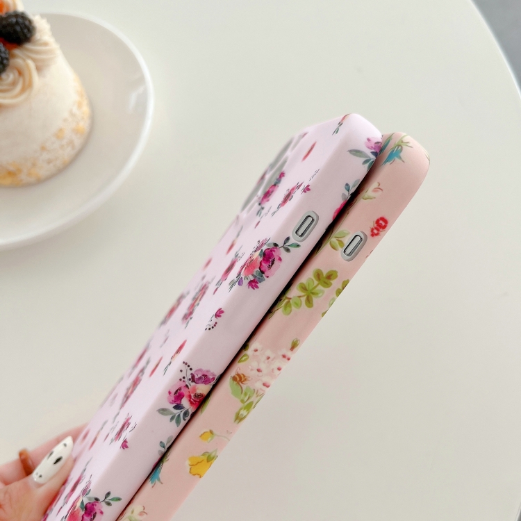 For iPhone 12 Small Floral TPU Phone Case(A) For iPhone 12 Small Floral TPU Phone Case(A)