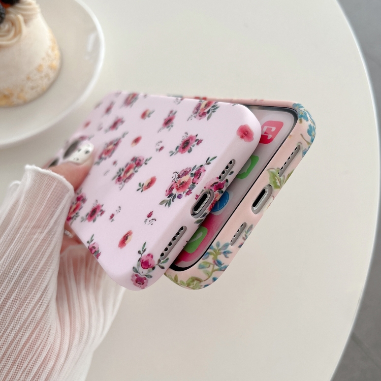 For iPhone 12 Small Floral TPU Phone Case(A) For iPhone 12 Small Floral TPU Phone Case(A)