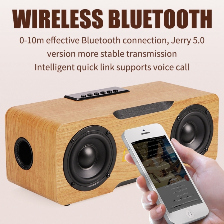M8C Multifunctional Alarm Clock Bluetooth Speaker(Yellow) M8C Multifunctional Alarm Clock Bluetooth Speaker(Yellow)