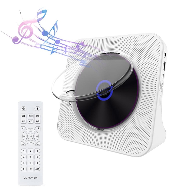 お買得❤️カラーライト付き⭐️CDプレイヤー⭐️Bluetooth⭐️リモコン付き 楽天市場】CDプレーヤー 卓上置き式 ラジカセ 多機能 防塵透明