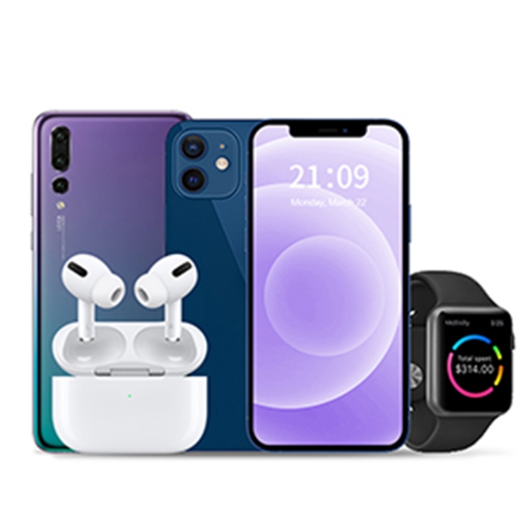 W02 3 in 1 Magnetic Wireless Charger(Black)
