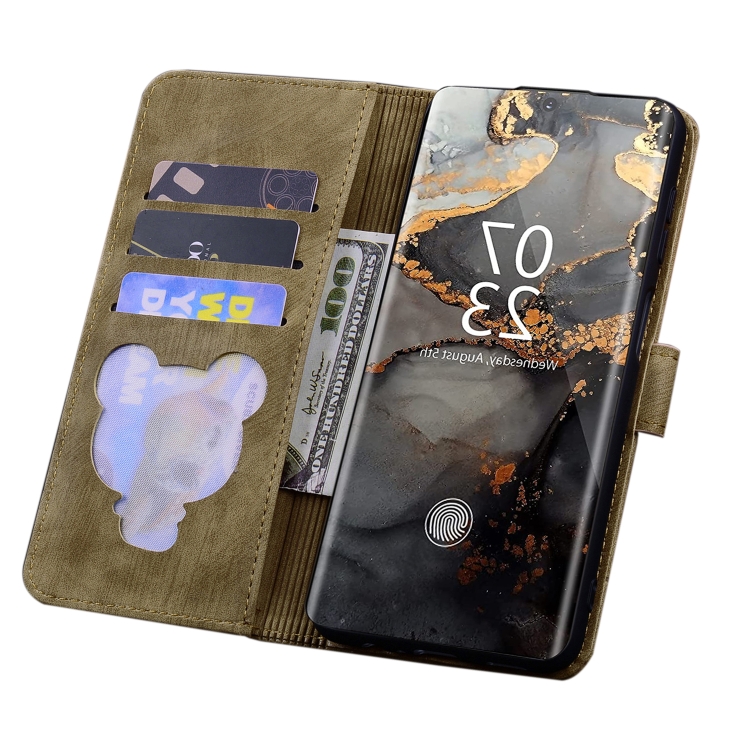 For Samsung Galaxy S21 Ultra 5G Cartoon Sakura Cat Embossed Leather Phone Case(Brown) For Samsung Galaxy S21 Ultra 5G Cartoon Sakura Cat Embossed Leather Phone Case(Brown)