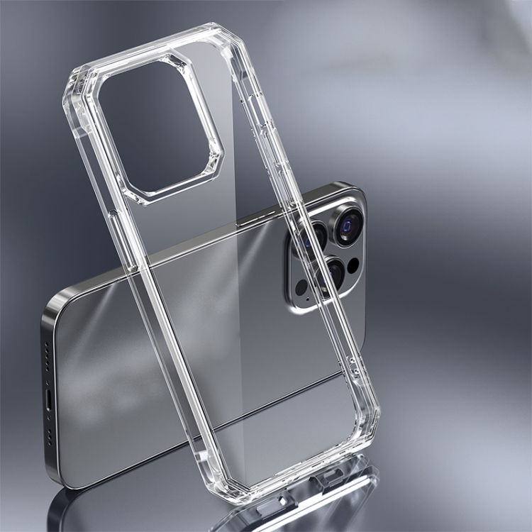 For iPhone 14 Pro Max TPU Four-corner Airbag Shockproof Phone Case (White) For iPhone 14 Pro Max TPU Four-corner Airbag Shockproof Phone Case (White)