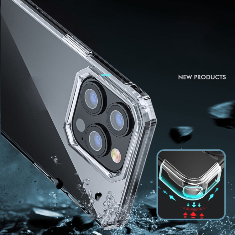 For iPhone 14 Pro Max TPU Four-corner Airbag Shockproof Phone Case (White) For iPhone 14 Pro Max TPU Four-corner Airbag Shockproof Phone Case (White)