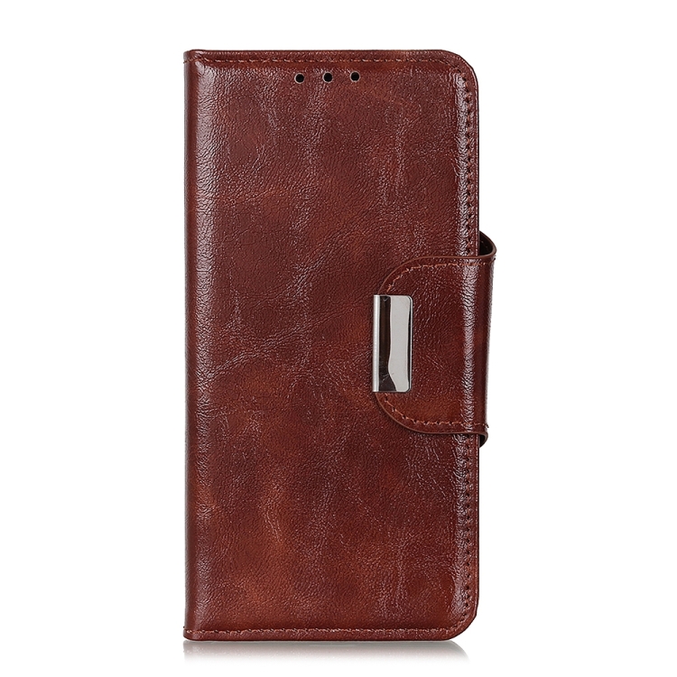 For iPhone 14 Plus 6 Card Slots Leather Phone Case (Brown) For iPhone 14 Plus 6 Card Slots Leather Phone Case (Brown)