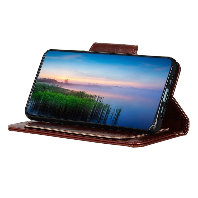 For iPhone 14 Plus 6 Card Slots Leather Phone Case (Brown) For iPhone 14 Plus 6 Card Slots Leather Phone Case (Brown)