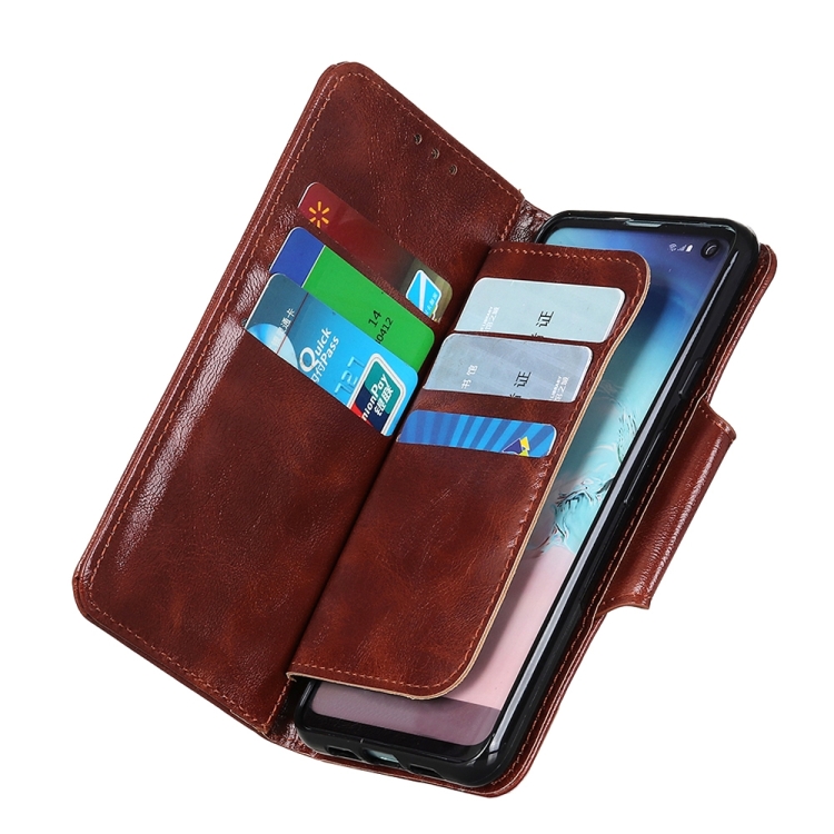 For iPhone 14 Plus 6 Card Slots Leather Phone Case (Brown) For iPhone 14 Plus 6 Card Slots Leather Phone Case (Brown)