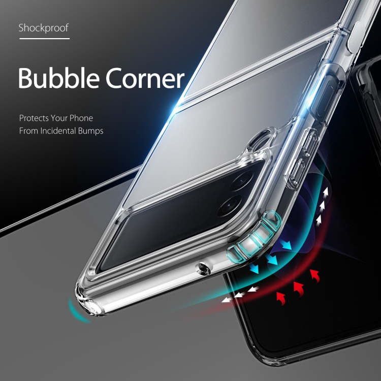 For Samsung Galaxy Z Flip4 5G DUX DUCIS Clin Series PC + TPU Phone(Transparent) For Samsung Galaxy Z Flip4 5G DUX DUCIS Clin Series PC + TPU Phone(Transparent)