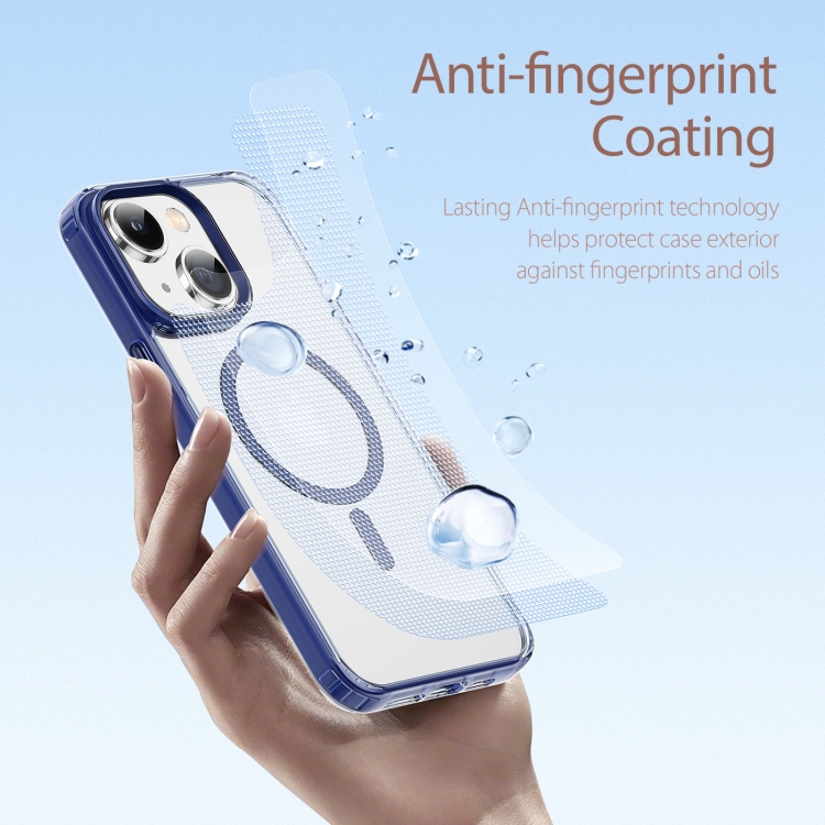 For iPhone 14/13 DUX DUCIS Clin Mag Series Magsafe TPU Phone Case (Blue) For iPhone 14/13 DUX DUCIS Clin Mag Series Magsafe TPU Phone Case (Blue)