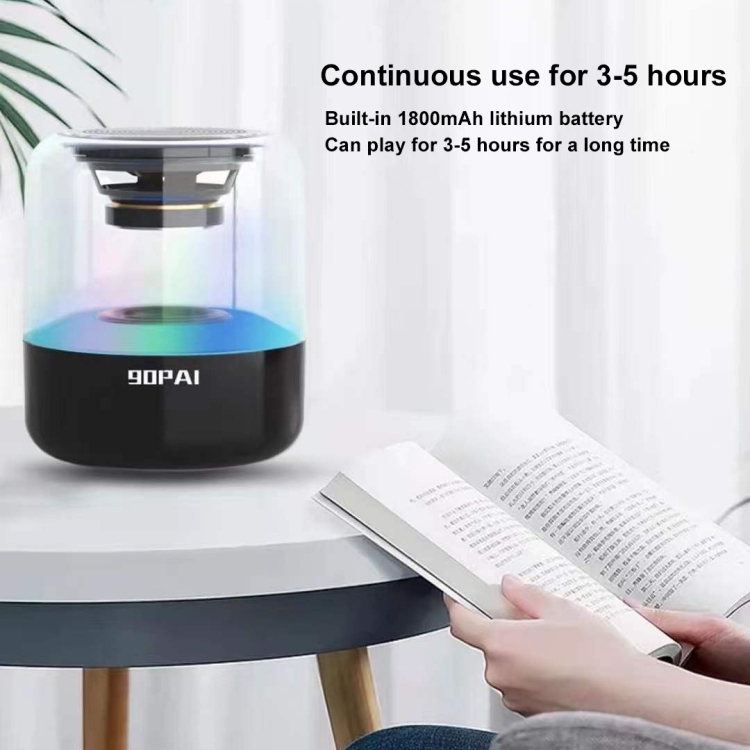 90PAI A8 3D AI Smart Bluetooth Audio With Colorful Light 90PAI A8 3D AI Smart Bluetooth Audio With Colorful Light