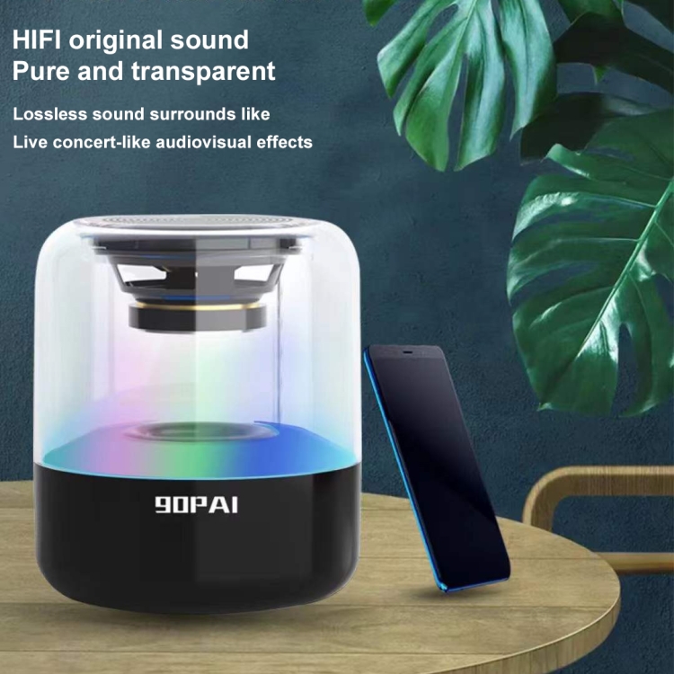 90PAI A8 3D AI Smart Bluetooth Audio With Colorful Light 90PAI A8 3D AI Smart Bluetooth Audio With Colorful Light