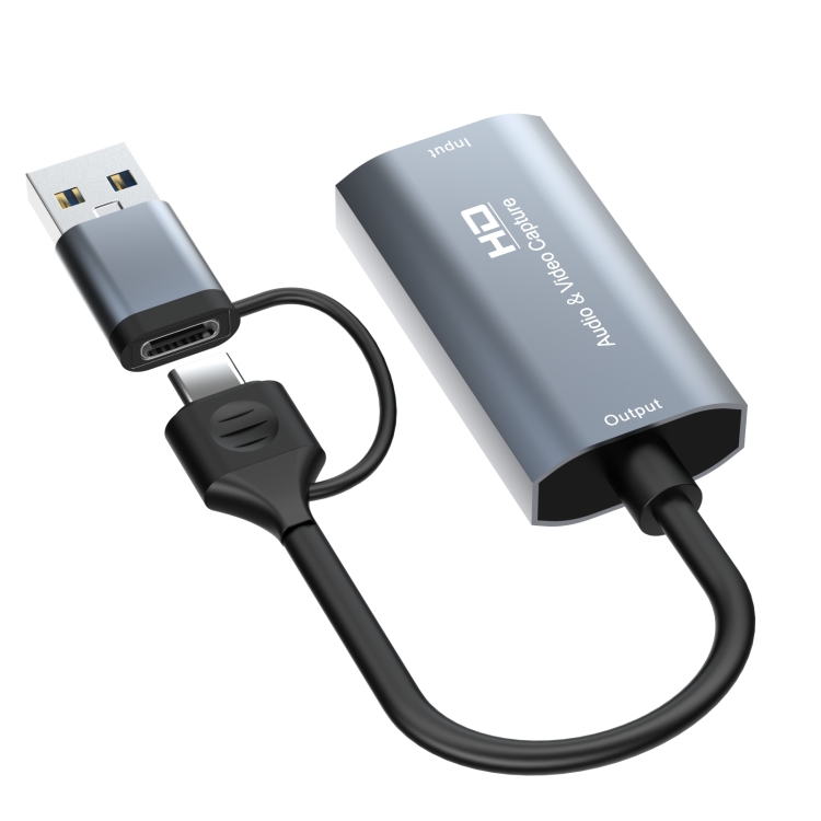 Tarjeta de captura de vídeo Z29 HDMI/M a USB tipo C/M HD - 4