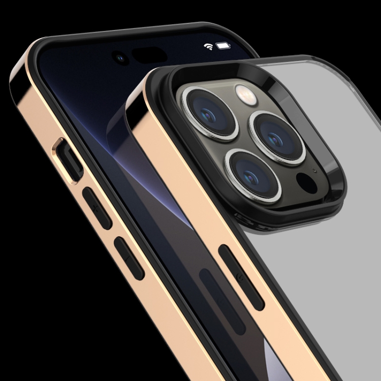 For iPhone 14 Plus 3 in 1 Electroplated Frame Phantom Phone Case (Green) For iPhone 14 Plus 3 in 1 Electroplated Frame Phantom Phone Case (Green)