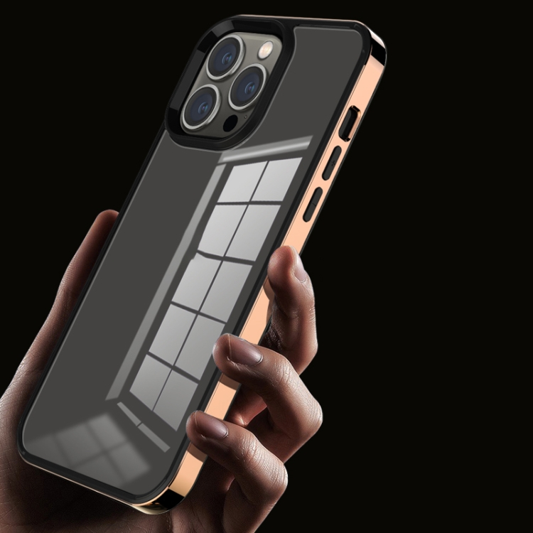 For iPhone 13 3 in 1 Electroplated Frame Phantom Phone Case(Purple) For iPhone 13 3 in 1 Electroplated Frame Phantom Phone Case(Purple)