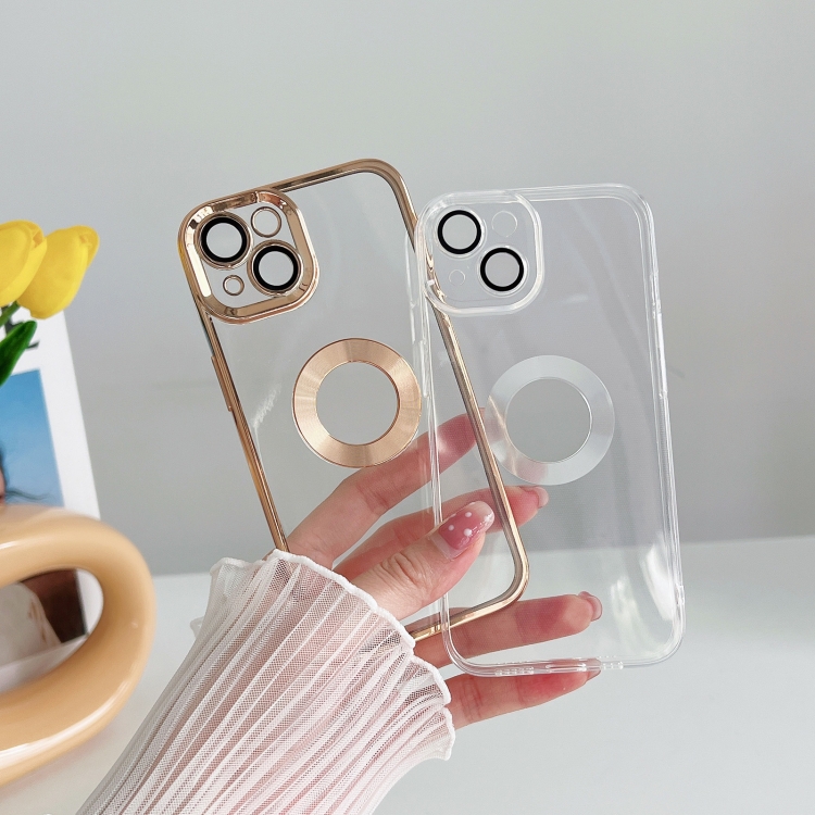 Electroplating CD Texture Transparent Case For iPhone 11 Pro(Sierra Blue)