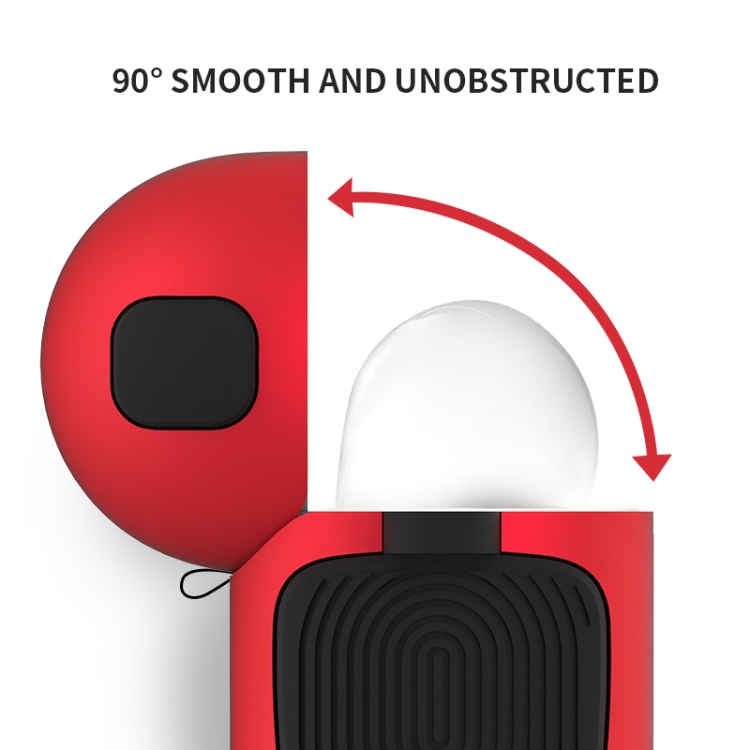 2 in 1 Matte Texture Contrast Color PC + TPU Earphone Case For AirPods 3(Red) 2 in 1 Matte Texture Contrast Color PC + TPU Earphone Case For AirPods 3(Red)