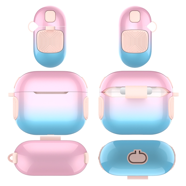 Pink and blue online airpods