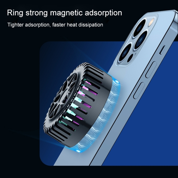 Mobile Phone Tablet Magnetic Semiconductor Radiator(Black) Mobile Phone Tablet Magnetic Semiconductor Radiator(Black)