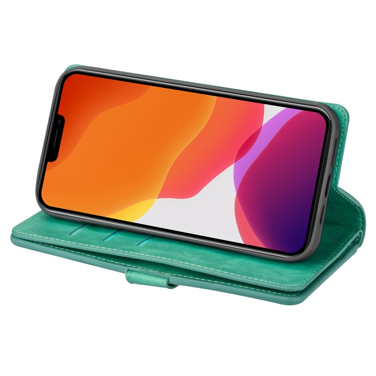 For iPhone 14 Multifunctional Zipper Horizontal Flip Leather Case (Mint Green) For iPhone 14 Multifunctional Zipper Horizontal Flip Leather Case (Mint Green)