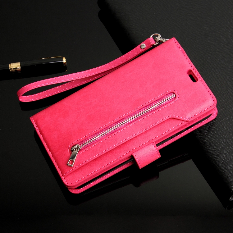 For iPhone 14 Multifunctional Zipper Horizontal Flip Leather Case Max(Red) For iPhone 14 Multifunctional Zipper Horizontal Flip Leather Case Max(Red)