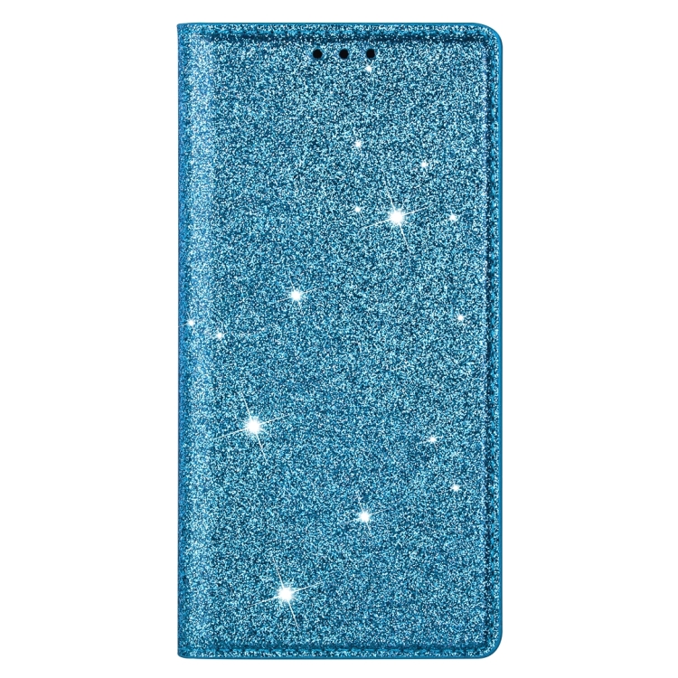 For iPhone 14 Ultrathin Glitter Magnetic Leather Case (Sky Blue) For iPhone 14 Ultrathin Glitter Magnetic Leather Case (Sky Blue)