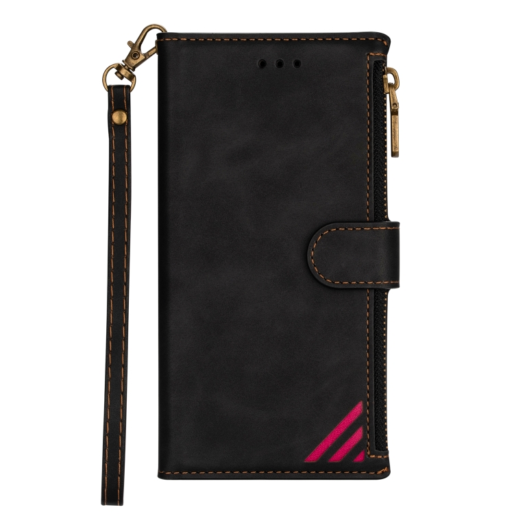 For iPhone 14 Pro Max Zipper Multi-card Slots Horizontal Flip Leather Case(Black) For iPhone 14 Pro Max Zipper Multi-card Slots Horizontal Flip Leather Case(Black)