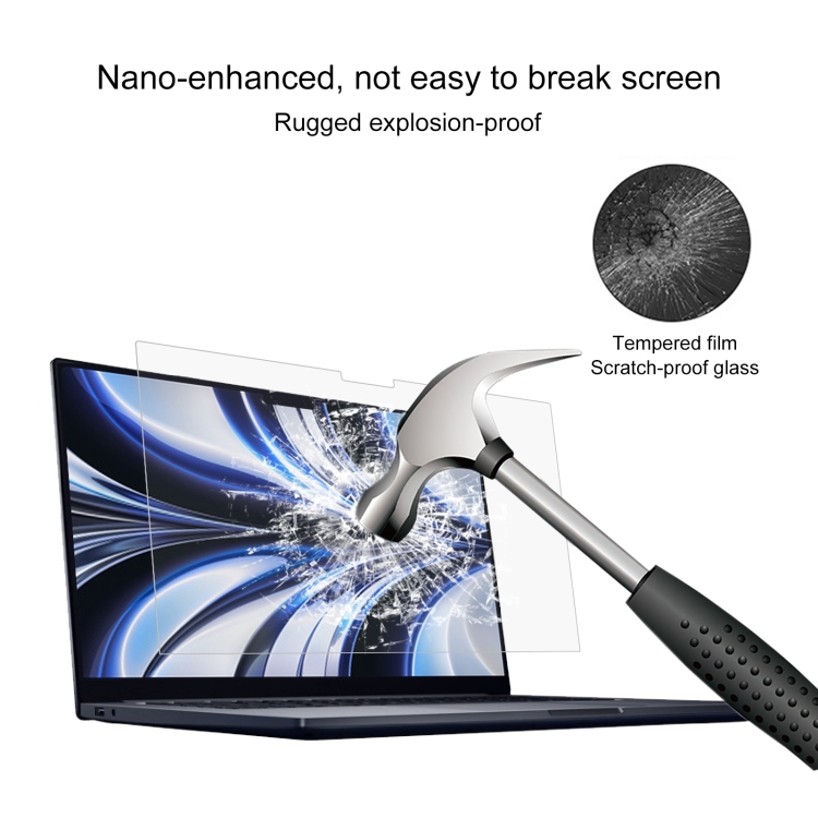 9H Explosion-proof Tempered Glass Film For MacBook Air 13.6 inch A2681 2022 9H Explosion-proof Tempered Glass Film For MacBook Air 13.6 inch A2681 2022