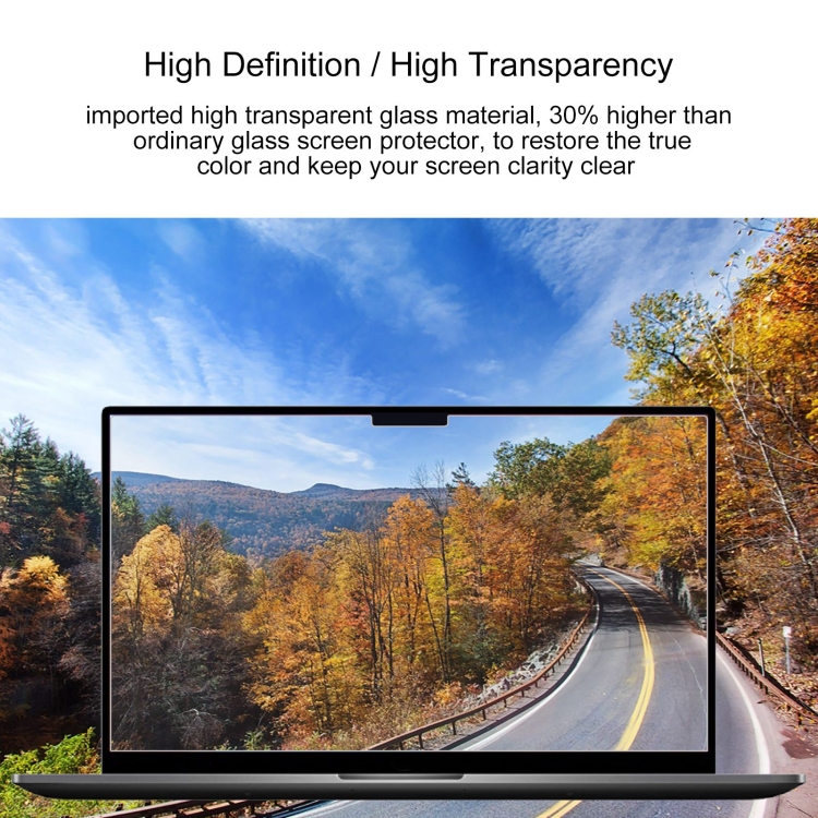 9H Explosion-proof Tempered Glass Film For MacBook Air 13.6 inch A2681 2022 9H Explosion-proof Tempered Glass Film For MacBook Air 13.6 inch A2681 2022