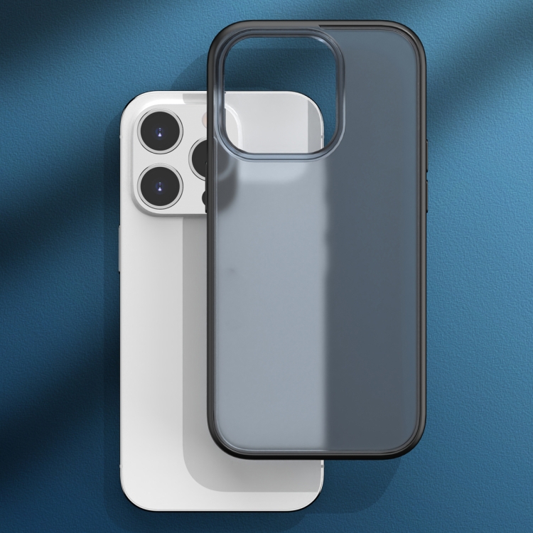 For iPhone 14 Pro Semi Transparent Frosted Skin Feel Phone Case(Blue) For iPhone 14 Pro Semi Transparent Frosted Skin Feel Phone Case(Blue)