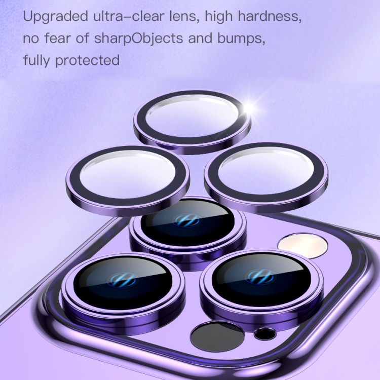 For iPhone 14 TOTUDESIGN AA-155 Series Electroplating TPU Phone Case (Purple) For iPhone 14 TOTUDESIGN AA-155 Series Electroplating TPU Phone Case (Purple)