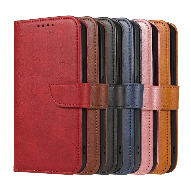 For Samsung Galaxy S22 5G Calf Texture Buckle Flip Leather Phone Case(Red) For Samsung Galaxy S22 5G Calf Texture Buckle Flip Leather Phone Case(Red)