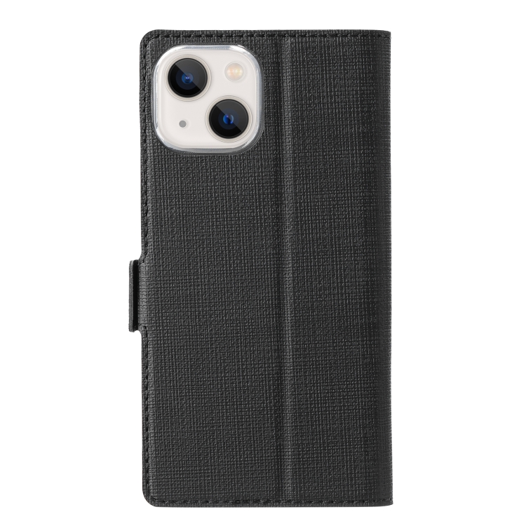 For iPhone 13 mini ViLi K Series Dual-side Buckle Magsafe Leather Phone Case (Black) For iPhone 13 mini ViLi K Series Dual-side Buckle Magsafe Leather Phone Case (Black)
