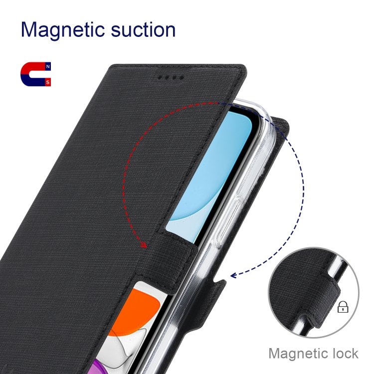 For iPhone 13 mini ViLi K Series Dual-side Buckle Magsafe Leather Phone Case (Black) For iPhone 13 mini ViLi K Series Dual-side Buckle Magsafe Leather Phone Case (Black)