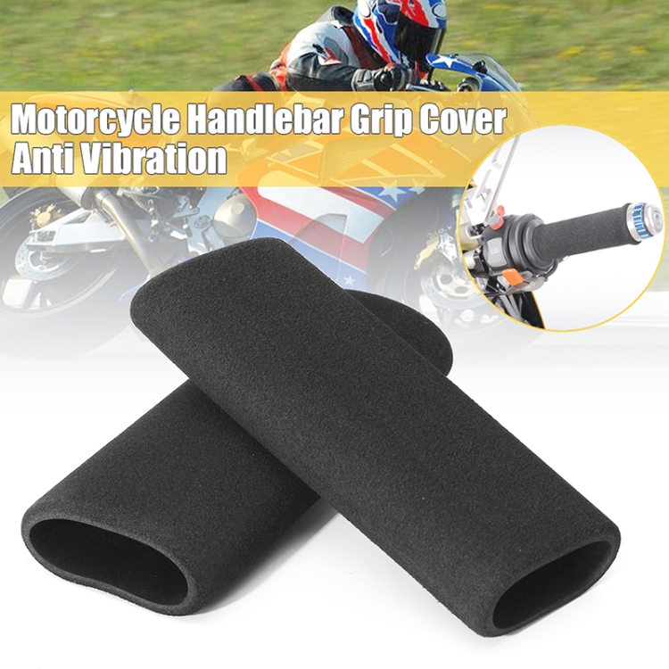 4 Pcs Housse De Poignée De Guidon En Éponge Pour Moto, Vélo De