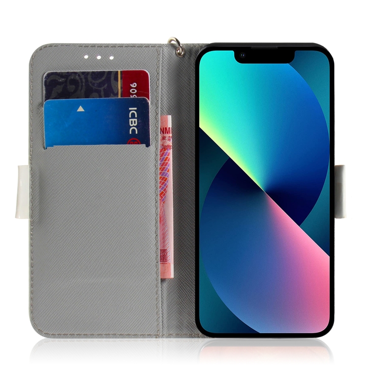 For iPhone 14 Plus 3D Colored Horizontal Flip Leather Phone Case (Cute Cat) For iPhone 14 Plus 3D Colored Horizontal Flip Leather Phone Case (Cute Cat)