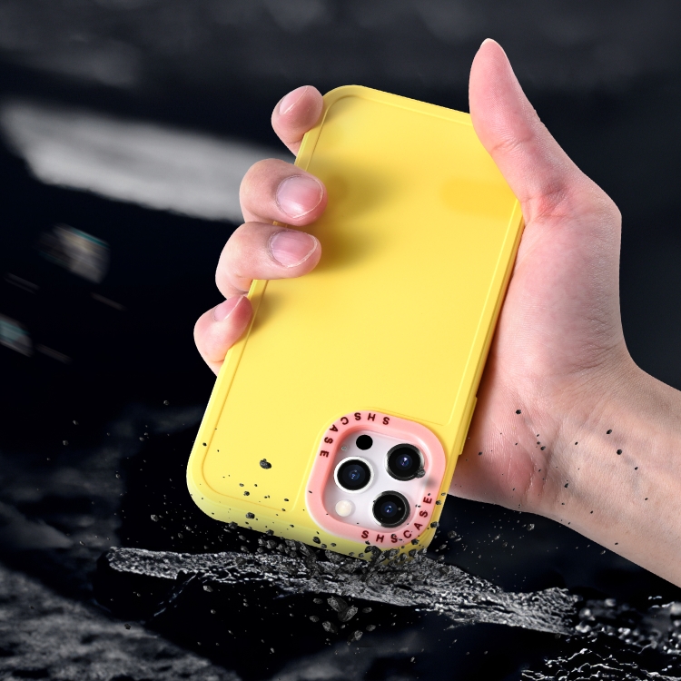 For iPhone 11 Pro Max Color Contrast Lens Frame TPU Phone Case (Orange+Green) For iPhone 11 Pro Max Color Contrast Lens Frame TPU Phone Case (Orange+Green)