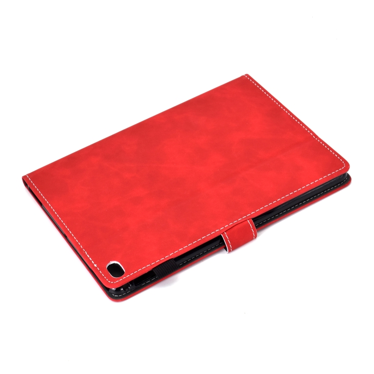 For iPad 9.7 2017 / 2018 Embossed Elephant Pattern Horizontal Flip PU Leather Case with Sleep Function & Magnetic Buckle & Bracket and Card Slot(Red) For iPad 9.7 2017 / 2018 Embossed Elephant Pattern Horizontal Flip PU Leather Case with Sleep Function & Magnetic Buckle & Bracket and Card Slot(Red)