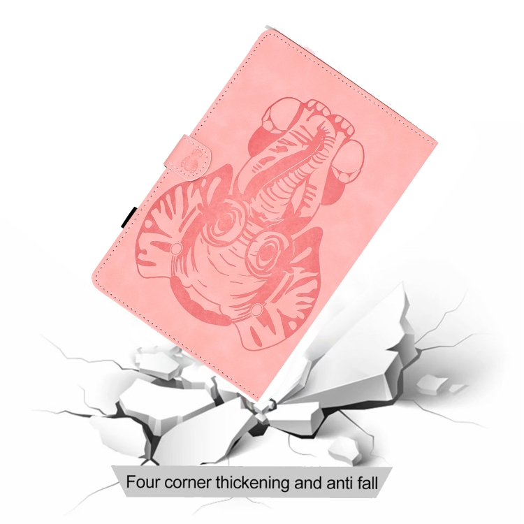 For iPad Pro 11 2020 Embossed Elephant Pattern Horizontal Flip PU Leather Tablet Case with Sleep Function & Magnetic Buckle & Bracket and Card Slot(Pink) For iPad Pro 11 2020 Embossed Elephant Pattern Horizontal Flip PU Leather Tablet Case with Sleep Function & Magnetic Buckle & Bracket and Card Slot(Pink)
