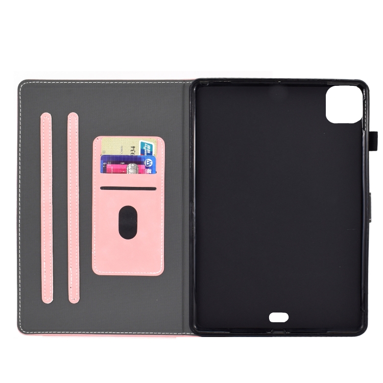 For iPad Pro 11 2020 Embossed Elephant Pattern Horizontal Flip PU Leather Tablet Case with Sleep Function & Magnetic Buckle & Bracket and Card Slot(Pink) For iPad Pro 11 2020 Embossed Elephant Pattern Horizontal Flip PU Leather Tablet Case with Sleep Function & Magnetic Buckle & Bracket and Card Slot(Pink)
