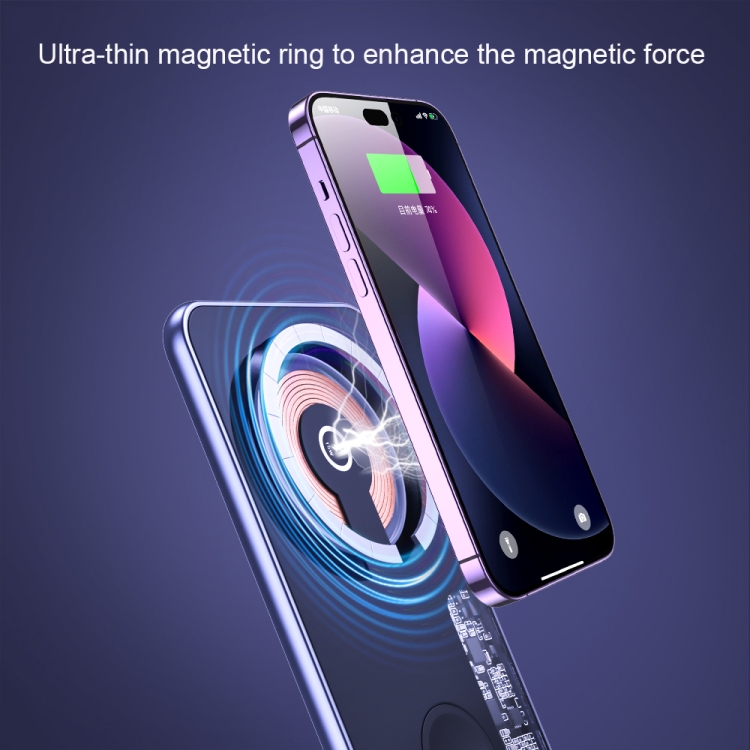 TOTU CACW-065 Ming Series 2 in 1 Magnetic Wireless Charger(Grey) TOTU CACW-065 Ming Series 2 in 1 Magnetic Wireless Charger(Grey)