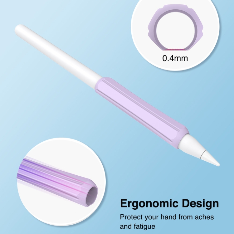 DUX DUCIS Stoyobe Stylus Silicone Cover Grip For Apple Pencil 1/2/Huawei M-Pencil(White) DUX DUCIS Stoyobe Stylus Silicone Cover Grip For Apple Pencil 1/2/Huawei M-Pencil(White)