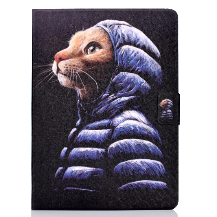 For iPad Pro 11 2020 Electric Pressed TPU Left and Right Open Flat Leather Tablet Case with Sleep Function & Card Buckle Anti-skid Strip(Little Yellow Cat) For iPad Pro 11 2020 Electric Pressed TPU Left and Right Open Flat Leather Tablet Case with Sleep Function & Card Buckle Anti-skid Strip(Little Yellow Cat)