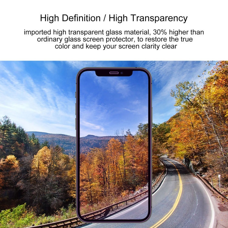 For iPhone 12 / 12 Pro 10pcs Purple Light Eye Protection Tempered Glass Film For iPhone 12 / 12 Pro 10pcs Purple Light Eye Protection Tempered Glass Film