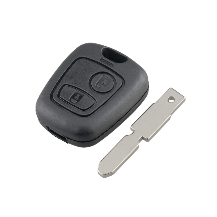 Für Peugeot 206 433 MHz 2 Tasten Intelligente Fernbedienung Autoschlüssel,  Schlüsselrohling: NE78