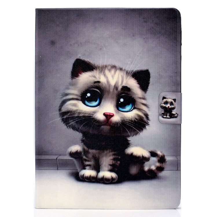 For iPad Pro 11 2020 Electric Pressed TPU Left and Right Open Flat Leather Tablet Case with Sleep Function & Card Buckle Anti-skid Strip(Pet Cat) For iPad Pro 11 2020 Electric Pressed TPU Left and Right Open Flat Leather Tablet Case with Sleep Function & Card Buckle Anti-skid Strip(Pet Cat)