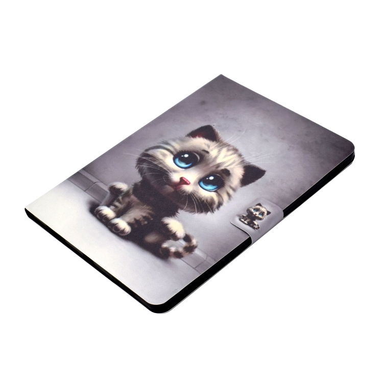 For iPad Pro 11 2020 Electric Pressed TPU Left and Right Open Flat Leather Tablet Case with Sleep Function & Card Buckle Anti-skid Strip(Pet Cat) For iPad Pro 11 2020 Electric Pressed TPU Left and Right Open Flat Leather Tablet Case with Sleep Function & Card Buckle Anti-skid Strip(Pet Cat)