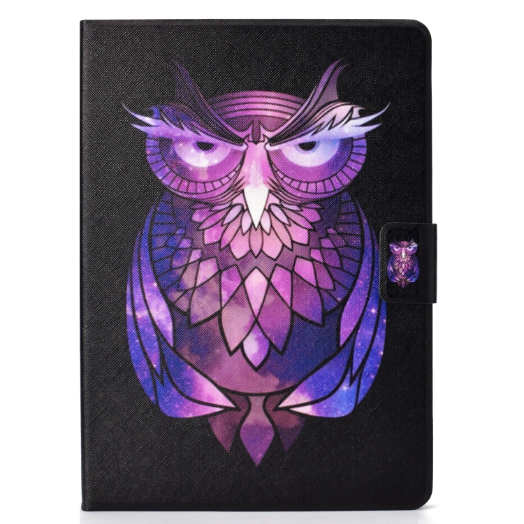 For iPad Pro 11 2020 Electric Pressed TPU Left and Right Open Flat Leather Tablet Case with Sleep Function & Card Buckle Anti-skid Strip(Owl) For iPad Pro 11 2020 Electric Pressed TPU Left and Right Open Flat Leather Tablet Case with Sleep Function & Card Buckle Anti-skid Strip(Owl)