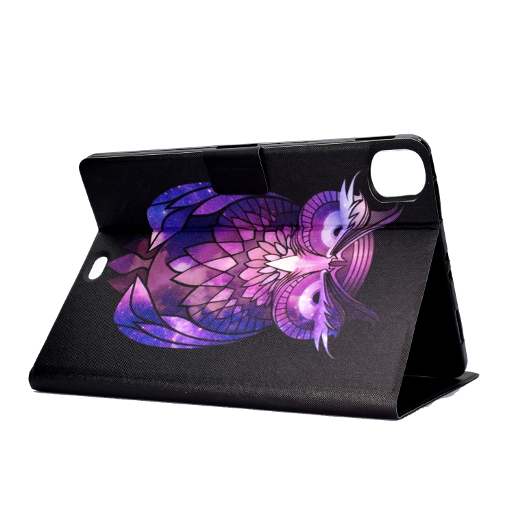 For iPad Pro 11 2020 Electric Pressed TPU Left and Right Open Flat Leather Tablet Case with Sleep Function & Card Buckle Anti-skid Strip(Owl) For iPad Pro 11 2020 Electric Pressed TPU Left and Right Open Flat Leather Tablet Case with Sleep Function & Card Buckle Anti-skid Strip(Owl)